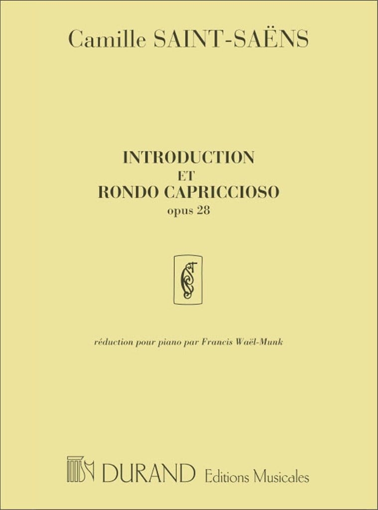 Introduction Et Rondo Capriccioso Opus 28